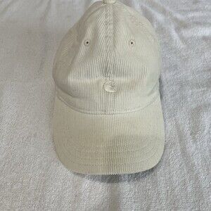 Carhartt WIP Harlem Cap Hat Ivory Corduroy Classic Workwear